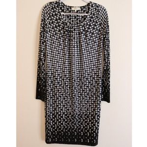Houndstooth Sheeth Dress